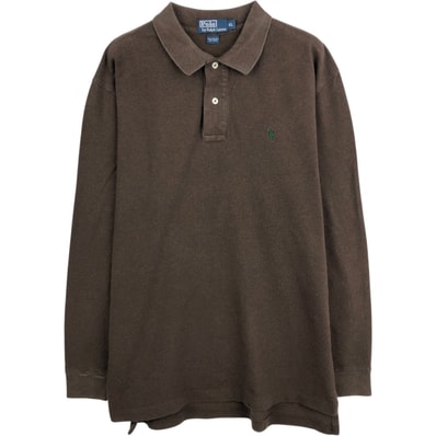 古着 ラルフローレン Ralph Lauren POLO by Ralph Lauren 長袖 ポロシャツ メンズXL相当/eaa662529