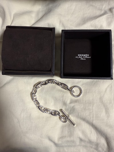 Hermes Chaine D'ancre GM Bracelet "Silver"