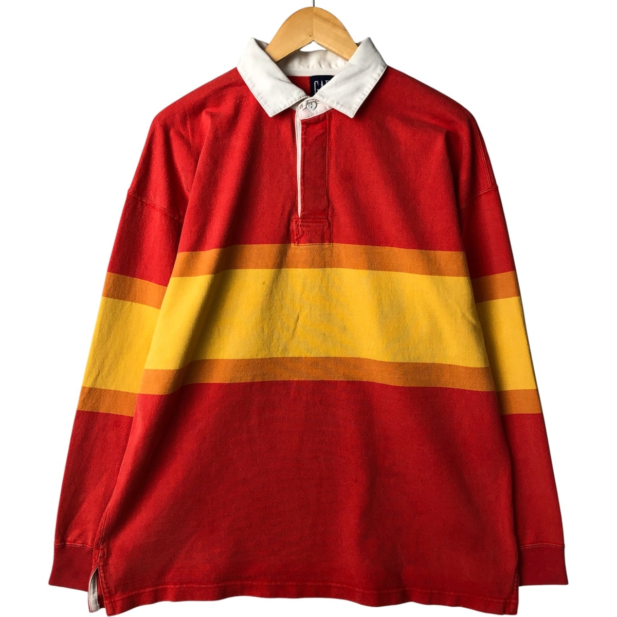 古着 90年代 ギャップ GAP オールドギャップ 長袖 ラガーシャツ メンズXL相当 ヴィンテージ/eaa591865