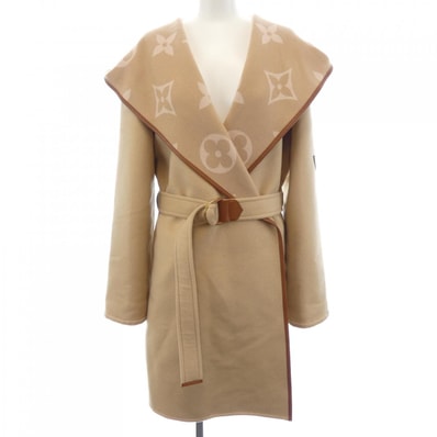 ルイヴィトン LOUIS VUITTON ベルテッドダブルフェイスフーデッドラップコート FMCO05NUV コート