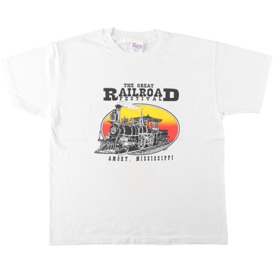 古着 90年代 ヘインズ Hanes HEAVYWEIGHT 50/50 プリントTシャツ USA製 メンズL相当 ヴィンテージ/eaa653930