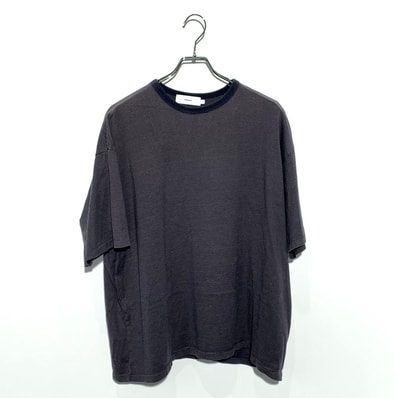 Graphpaper Narrow Border S/S Tee "Nevy"