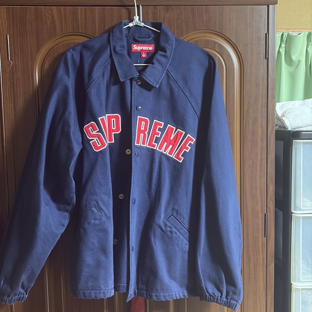 Supreme Arc Denim Coaches Jacket "Navy"