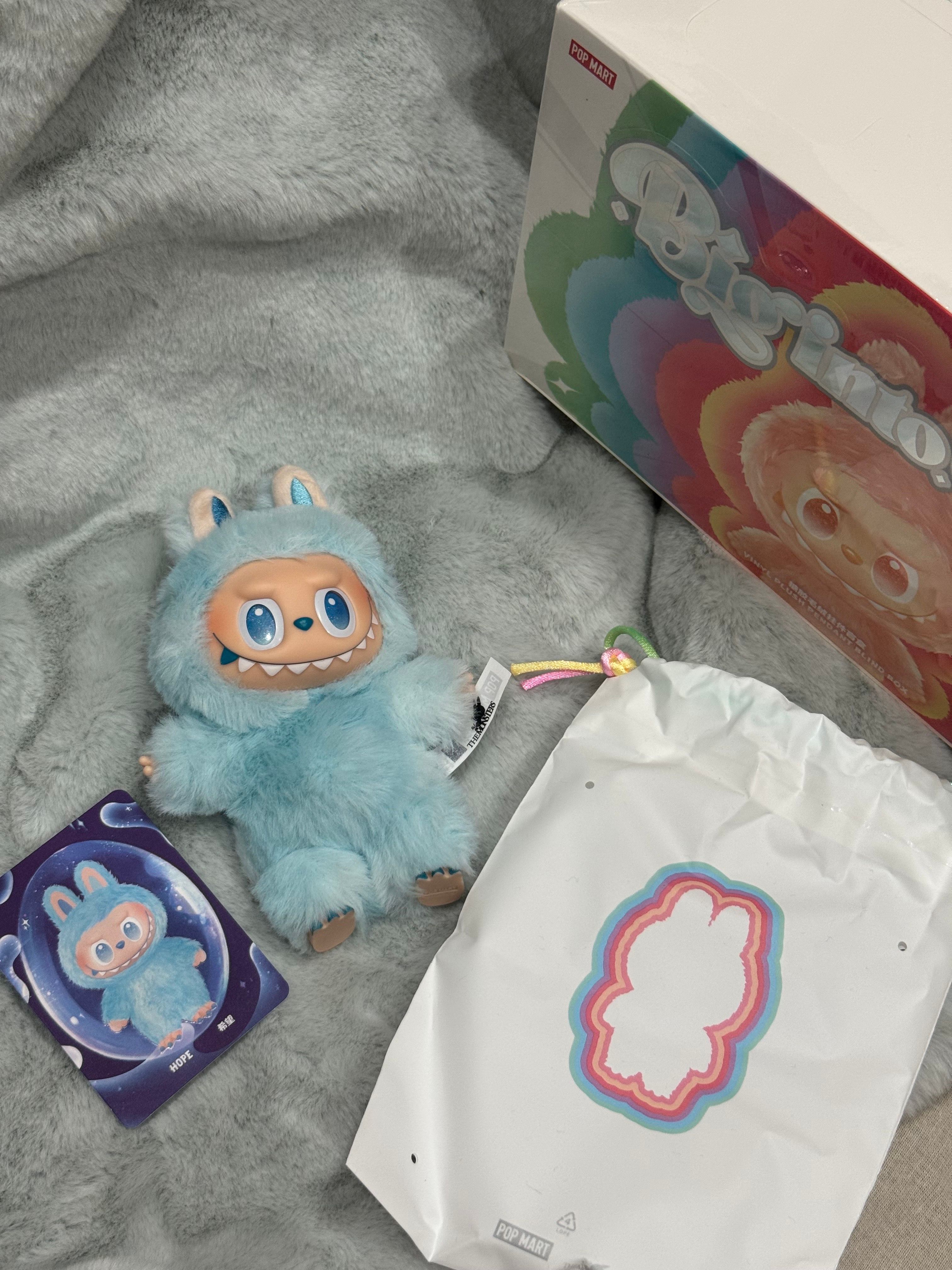 POP MART THE MONSTERS (LABUBU) Big into Energy Series Plush Pendant HOPE