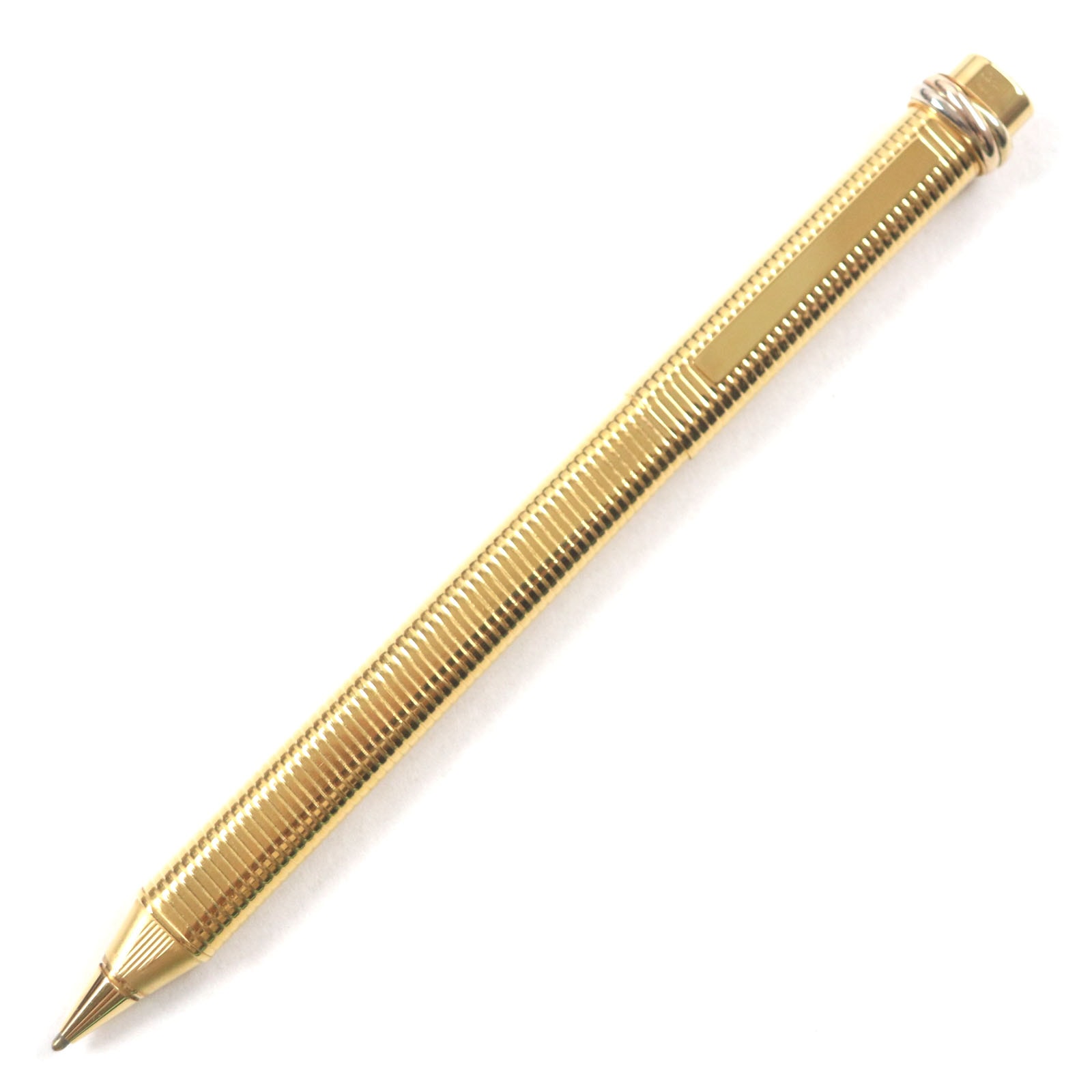 極美品 カルティエ
 ボールペン トリニティ ゴールド メンズ