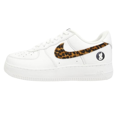 Supreme シュプリーム 25SS IM3483-100 × GOODENOUGH × Nike Air Force 1 Low White Leopard AF1 エアフォース1 ローカット スニーカー 26.5cm【新古品】【未使用】【中古】