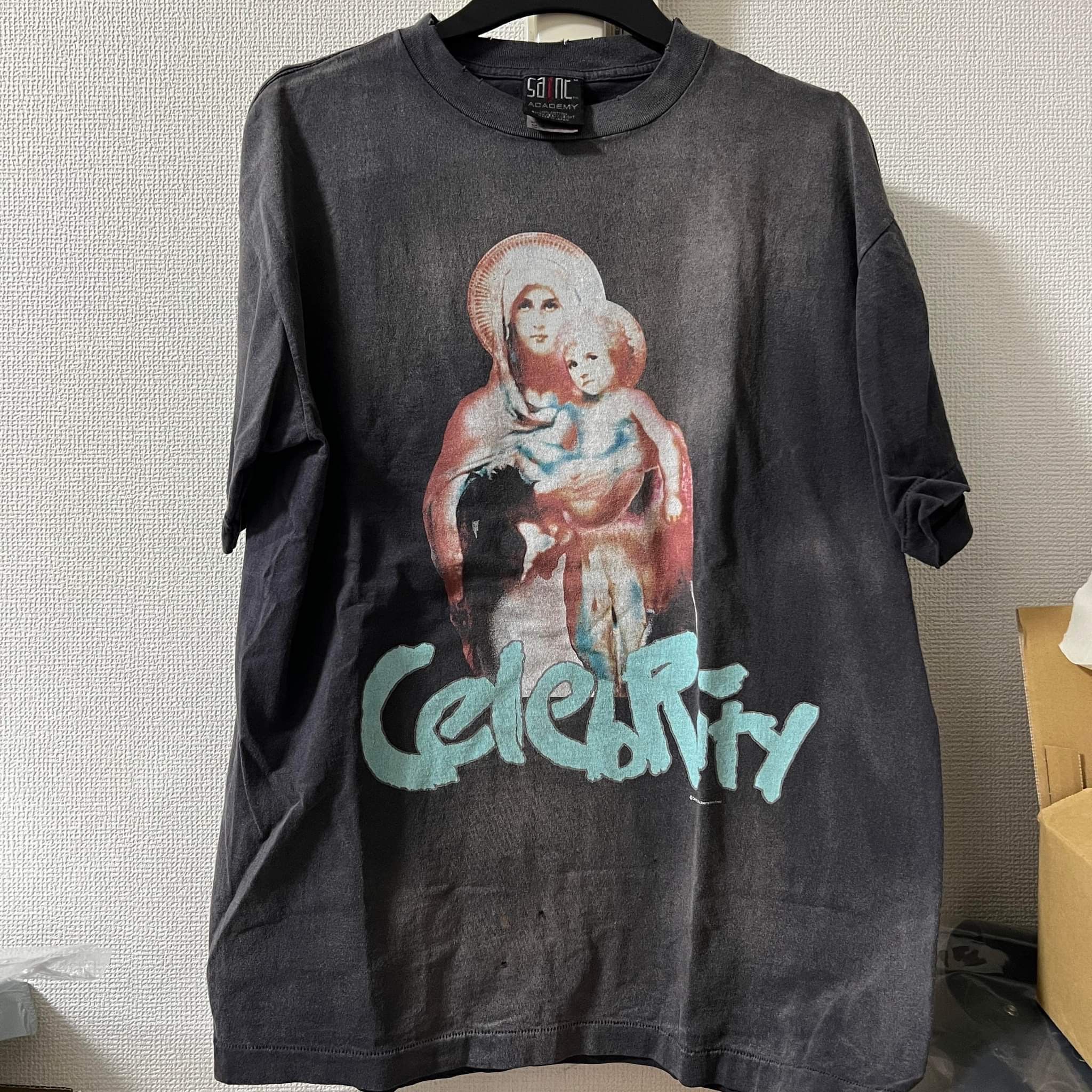 Saint Mxxxxxx x Shermer Academy SS Tee/Celebrity "Black"