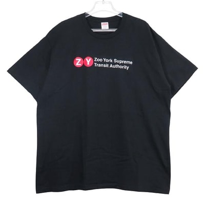 Supreme x Zoo York Transit Tee "Black"