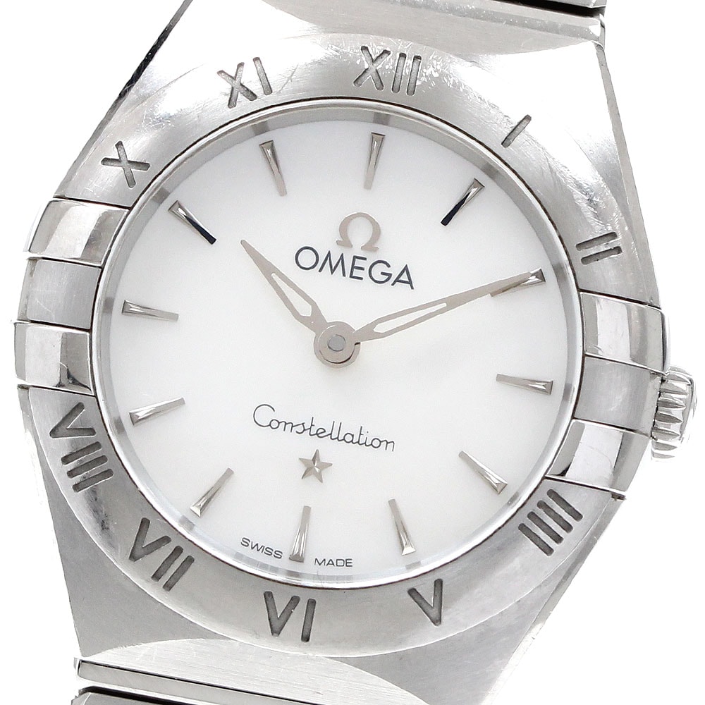 オメガ コンステレーション マンハッタン レディース 【中古】