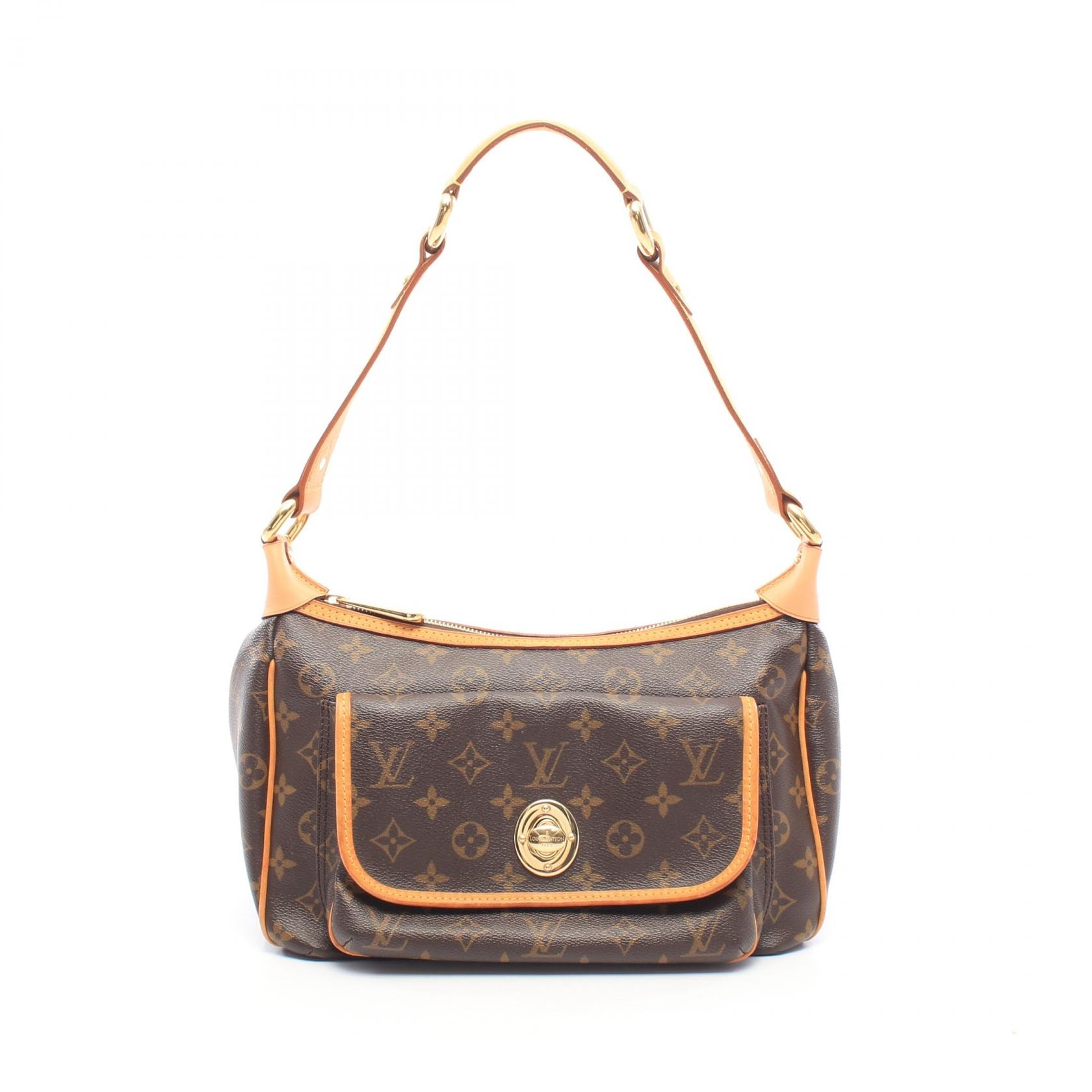 ルイ・ヴィトン LOUIS VUITTON ティカルGM モノグラム ショルダーバッグ バッグ PVCコーティングキャンバス レザー モノグラム レディース ブラウン系 M40077 【中古】
