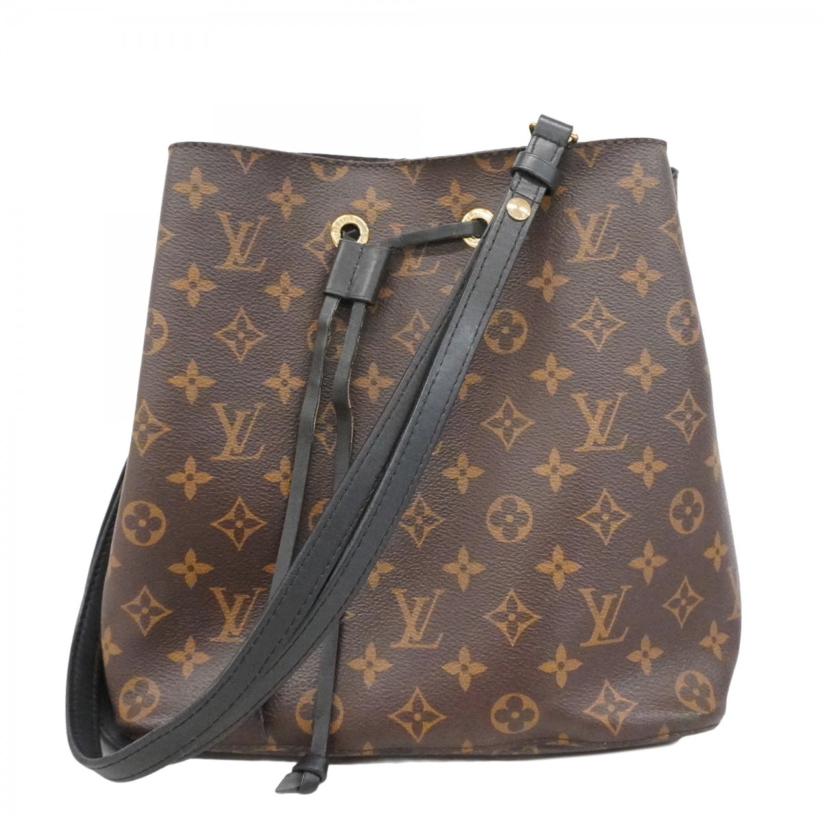 【6dc2358】ルイヴィトン ショルダーバッグ モノグラム ネオノエ M44020 ノワール【中古】レディース