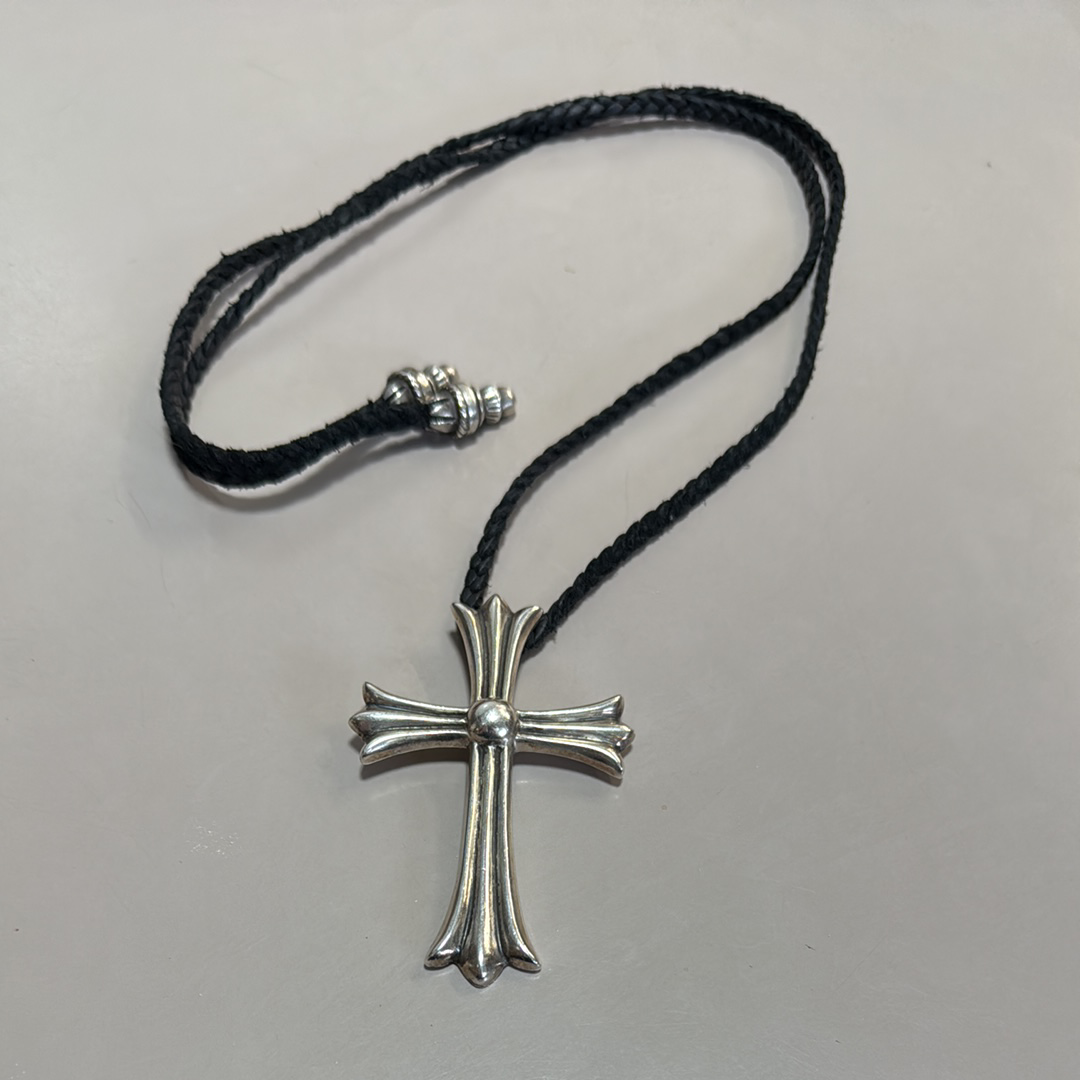 Chrome Hearts Large CH Cross Pendant "Silver"