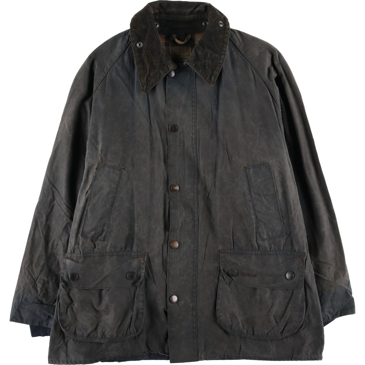 古着 00年代 バブアー Barbour BEDALE ビデイル ワックスコットン オイルドジャケット 英国製 C42 メンズL相当/eaa604805