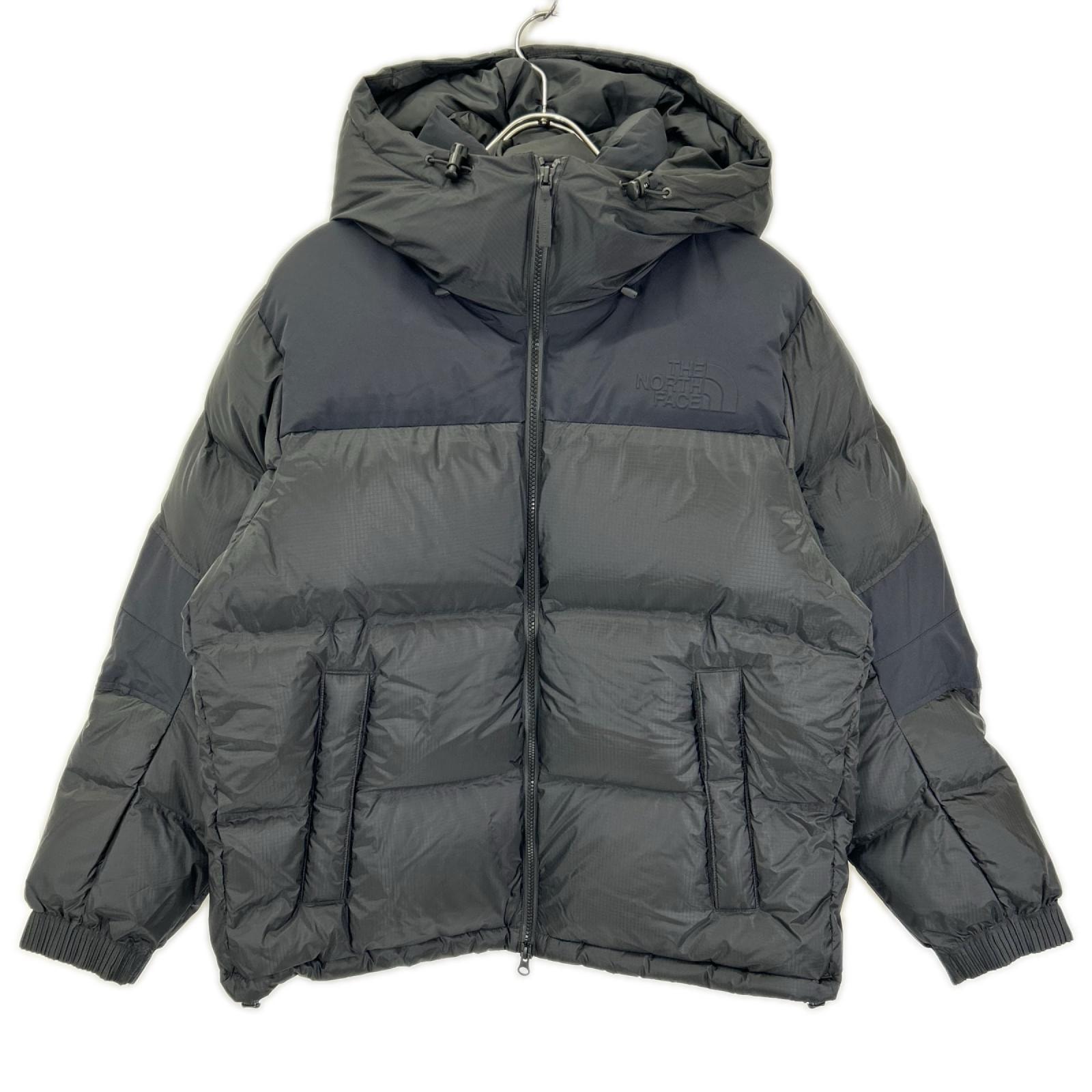 ノースフェイス ND92344 ブラック ナイロン WS NUPTSE HOODI/ ウインドストッパーヌプシフーディー M