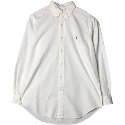 古着 ラルフローレン Ralph Lauren CLASSIC FIT 長袖 ボタンダウンシャツ メンズM相当/eaa578056