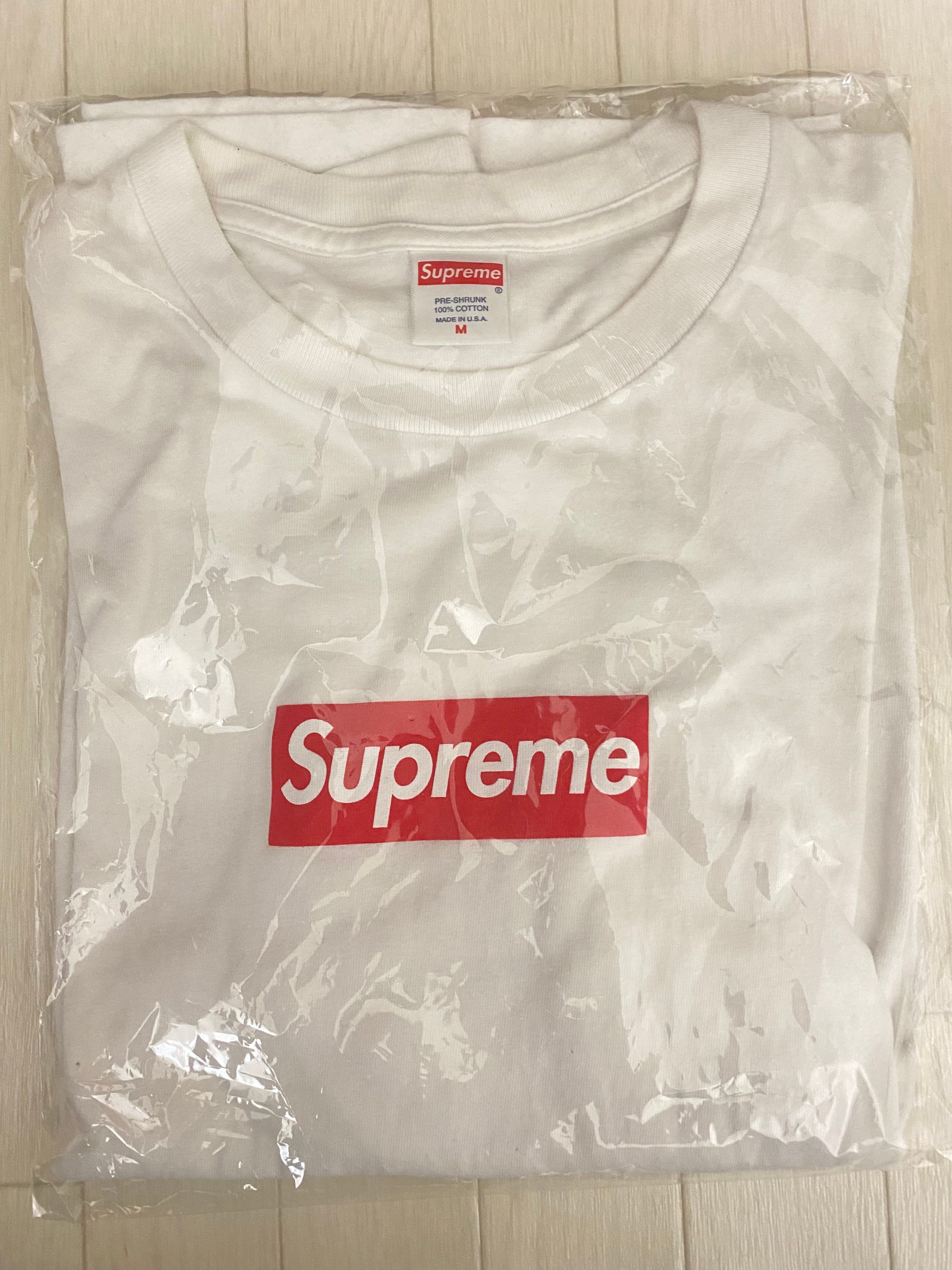 Supreme Box Logo L/S Tee "White"