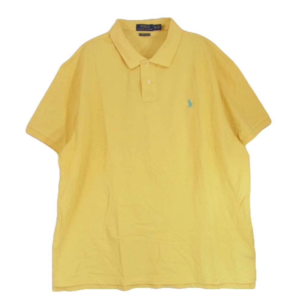POLO RALPH LAUREN ポロ・ラルフローレン ポロシャツ ポロシャツ 半袖 ショートスリーブ イエロー系 XXL【中古】