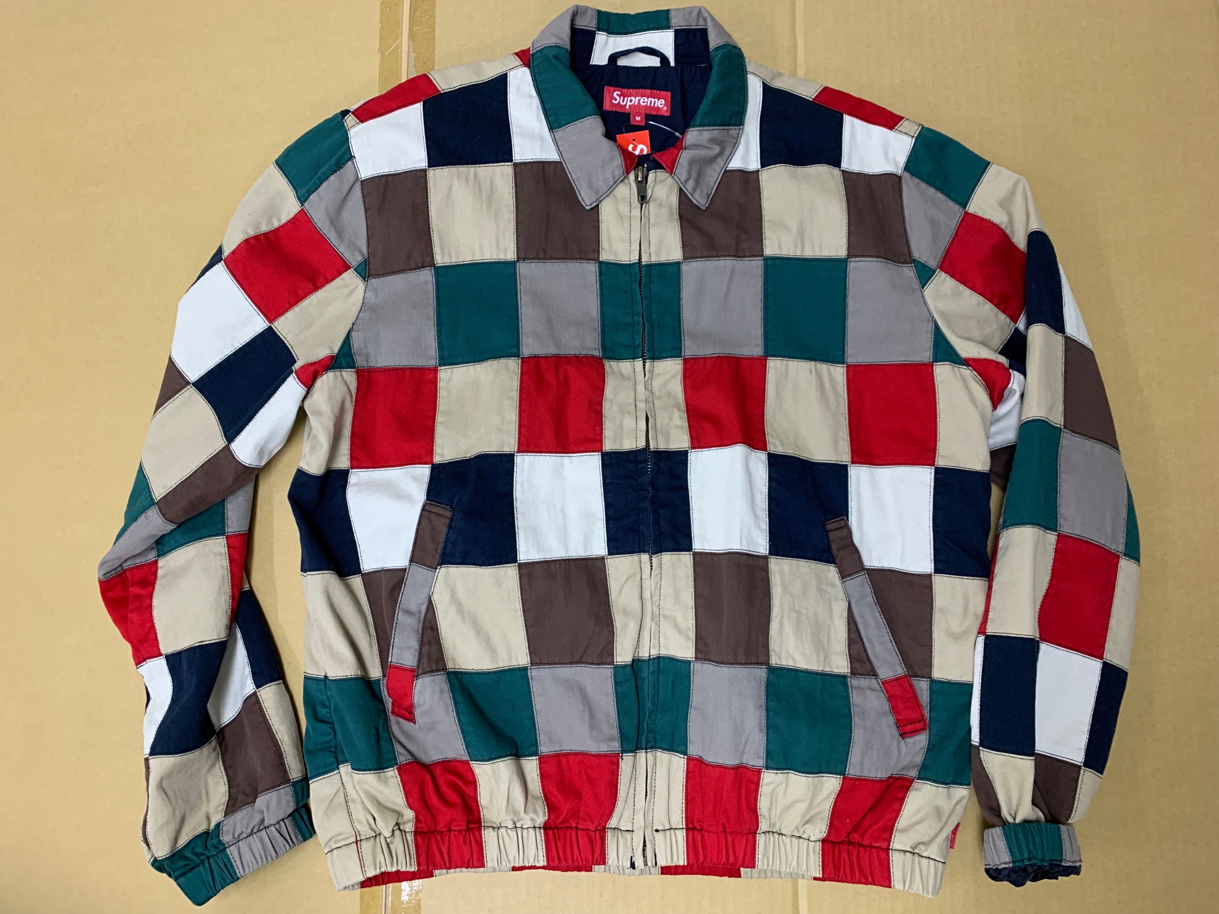 Supreme Patchwork Harrington Jacket 