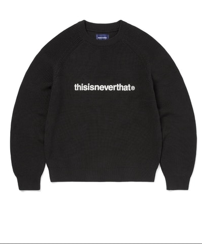 thisisneverthat T-Logo Knit Sweater "Black"