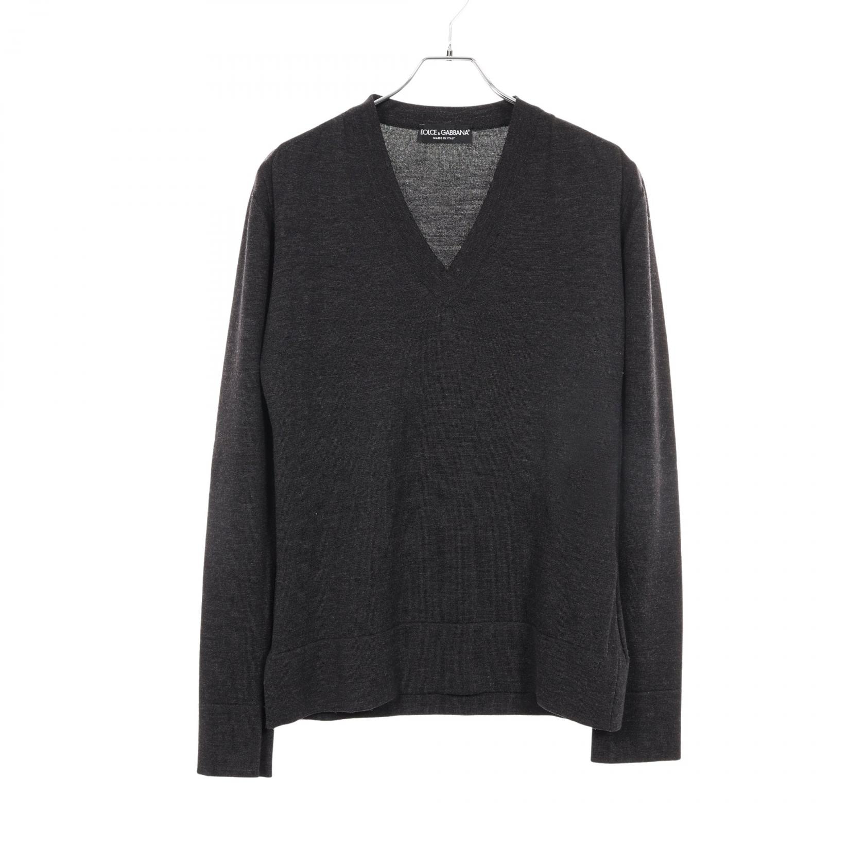 ドルチェアンドガッバーナ DOLCE & GABBANA ニット 衣料品 トップス ウール レディース ブラック系 【中古】