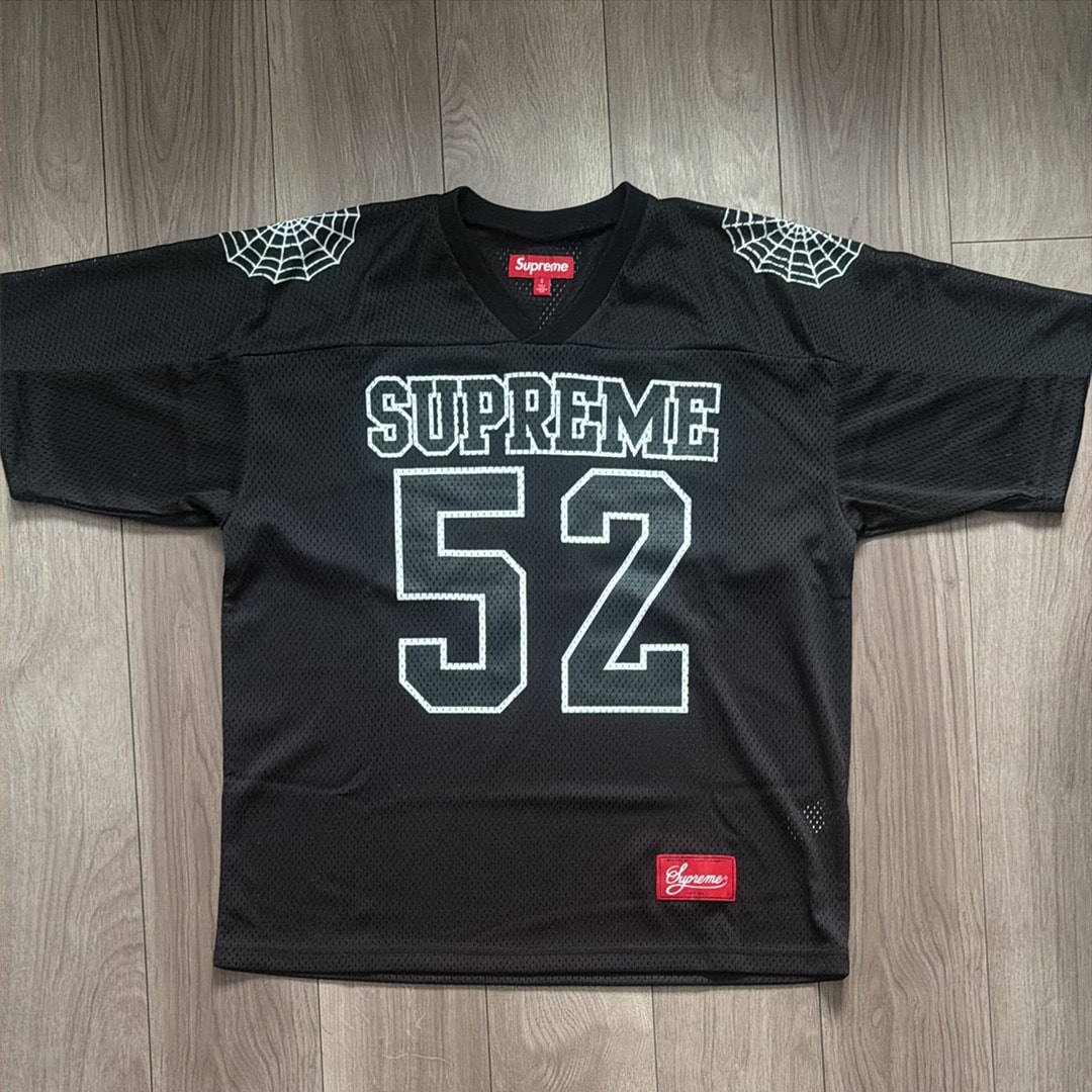 Supreme Spiderweb Football Jersey 