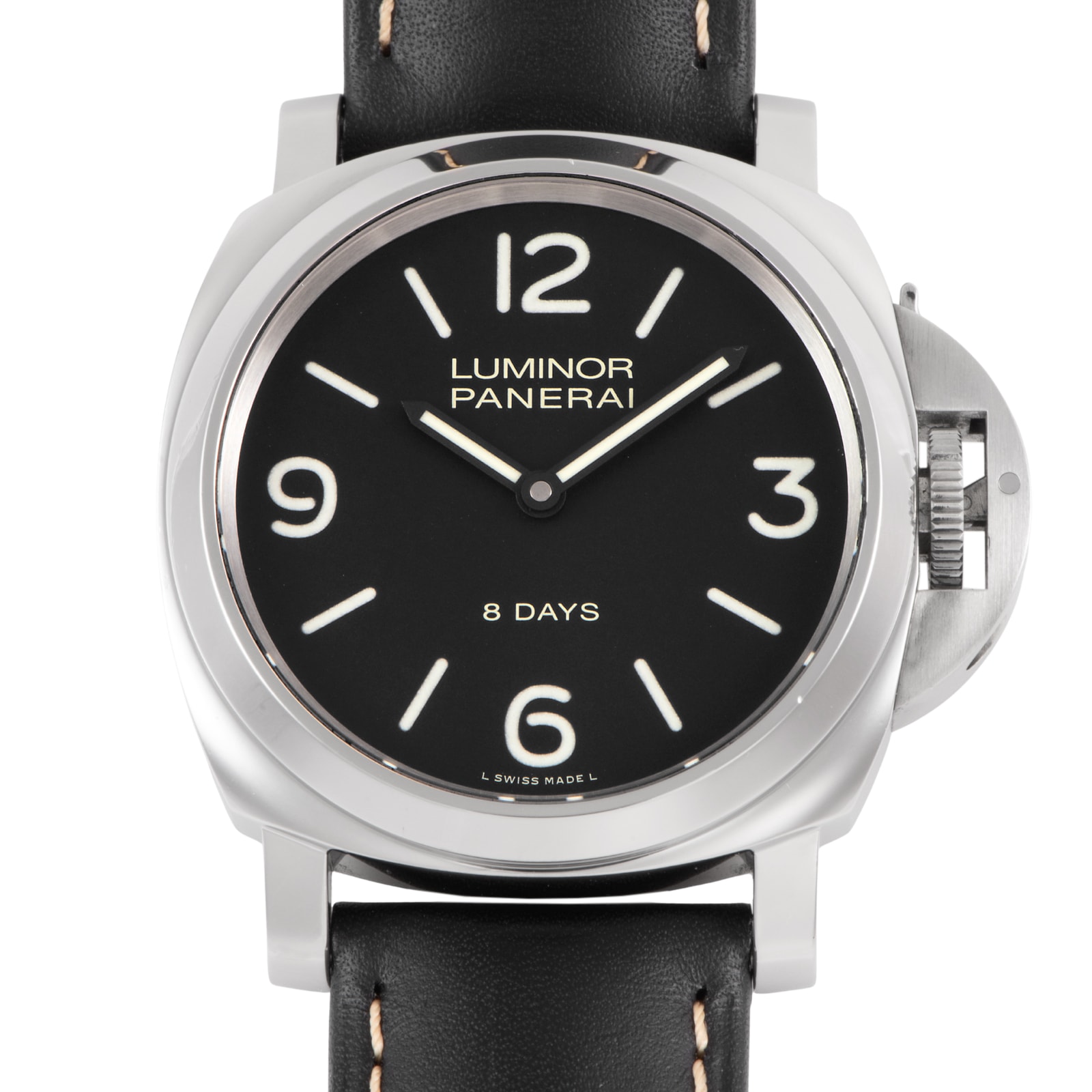 OFFICINE PANERAI オフィチーネパネライ ルミノール ベース 8デイズ アッチャイオ PAM00560【中古】