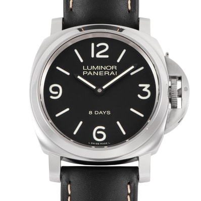 OFFICINE PANERAI オフィチーネパネライ ルミノール ベース 8デイズ アッチャイオ PAM00560【中古】