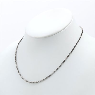 クロムハーツ ロールチェーン16インチ 925 ユニセックス ネックレ