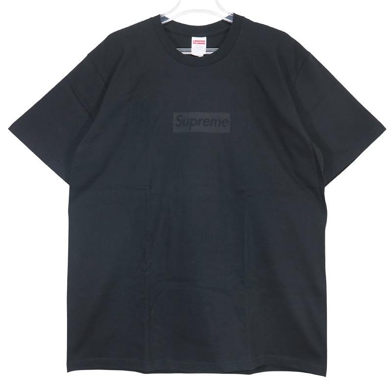 Supreme Tonal Box Logo Tee "Black"