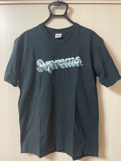 Supreme Chrome Logo Tee "Black"