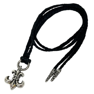CHROME HEARTS クロムハーツ BSフレア レザーブレイド ネックレス 41075