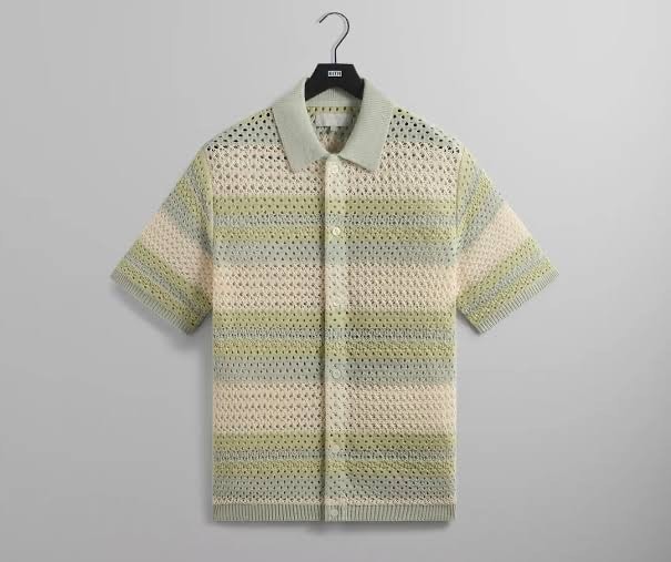 Kith Thompson Crochet Buttondown "Breath"