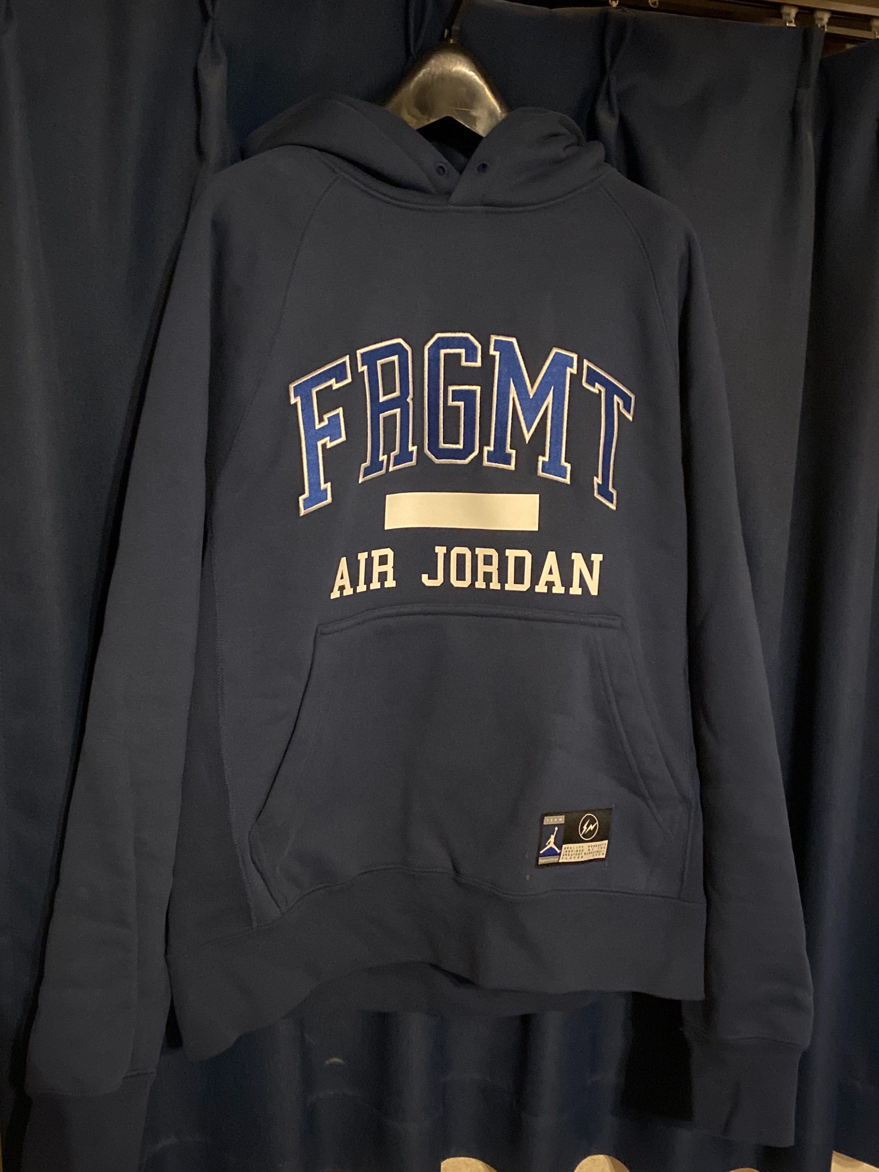 Air Jordan x Fragment Pullover Hoodie "Blue"