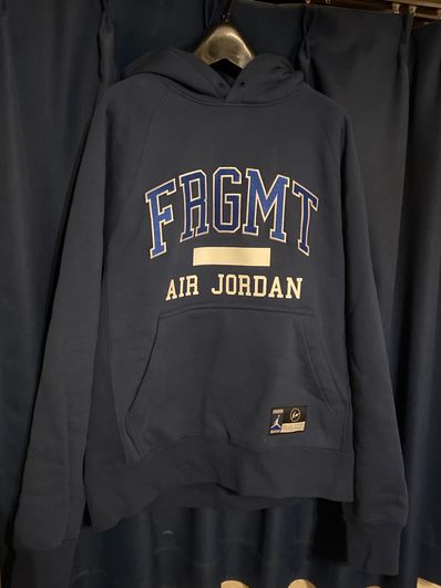 Air Jordan x Fragment Pullover Hoodie "Blue"