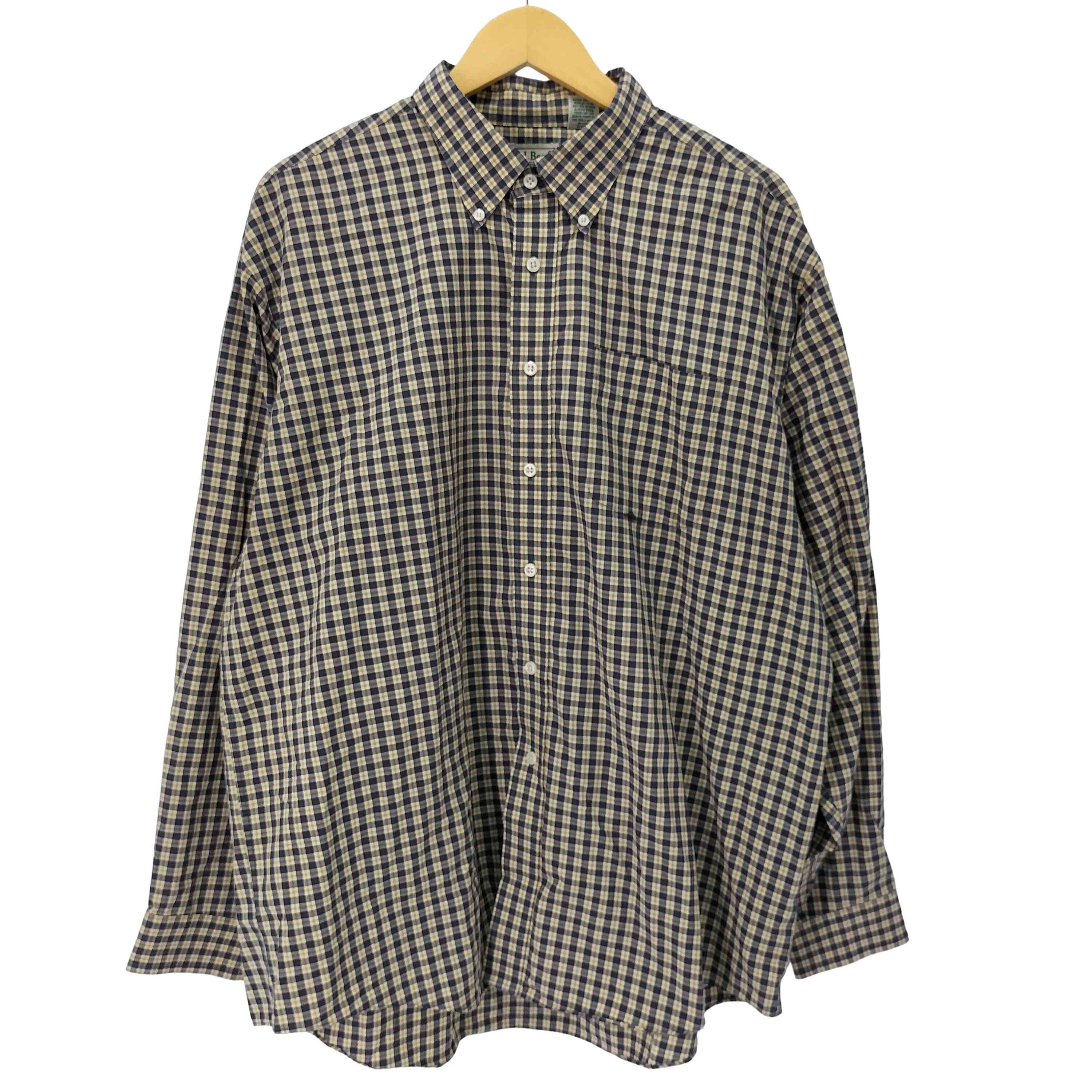 ボタンダウン チェックシャツ【1142478187612】