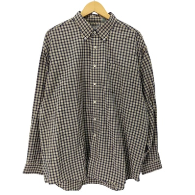 ボタンダウン チェックシャツ【1142478187612】