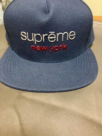 Chromeクラシックロゴ5panel ネイビー