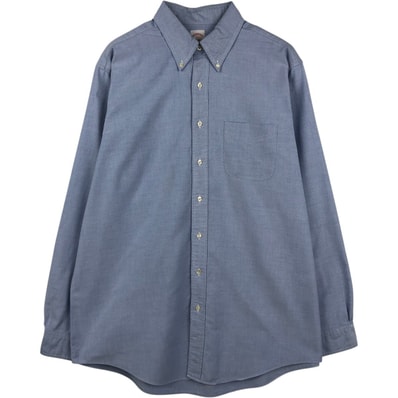 古着 ブルックスブラザーズ Brooks Brothers 346 長袖 ボタンダウンシャツ メンズXL相当/eaa669107