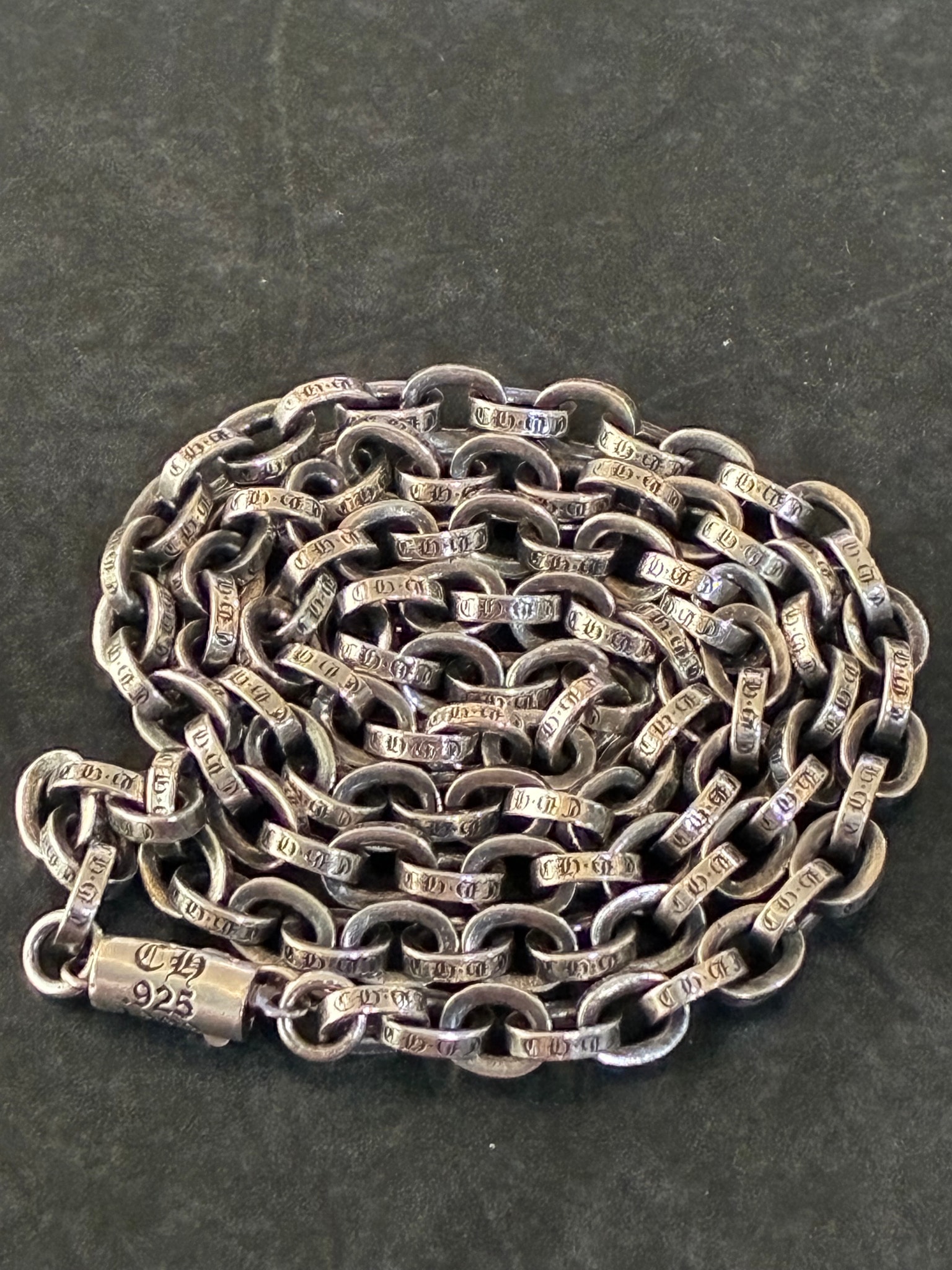 Chrome Hearts Paper Chain Necklace "Silver"
