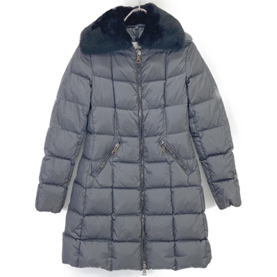 モンクレール DAVIDIA ファー付き ニットカラー ダウン O