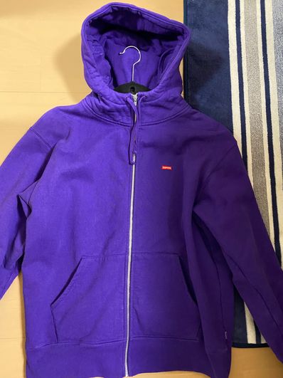 Supreme Small Box Facemask Zip Up Hooded Sweatshirt "Black"