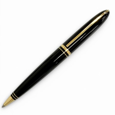 極美品 ルイヴィトン ボールペン ドッグ ダブルラッカー ツイスト式 ブラック