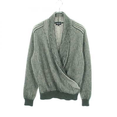 ジョルジオアルマーニ GIORGIO ARMANI ニット 衣料品 トップス カシミヤ モヘヤ メンズ グリーン系 / グレー系 【中古】