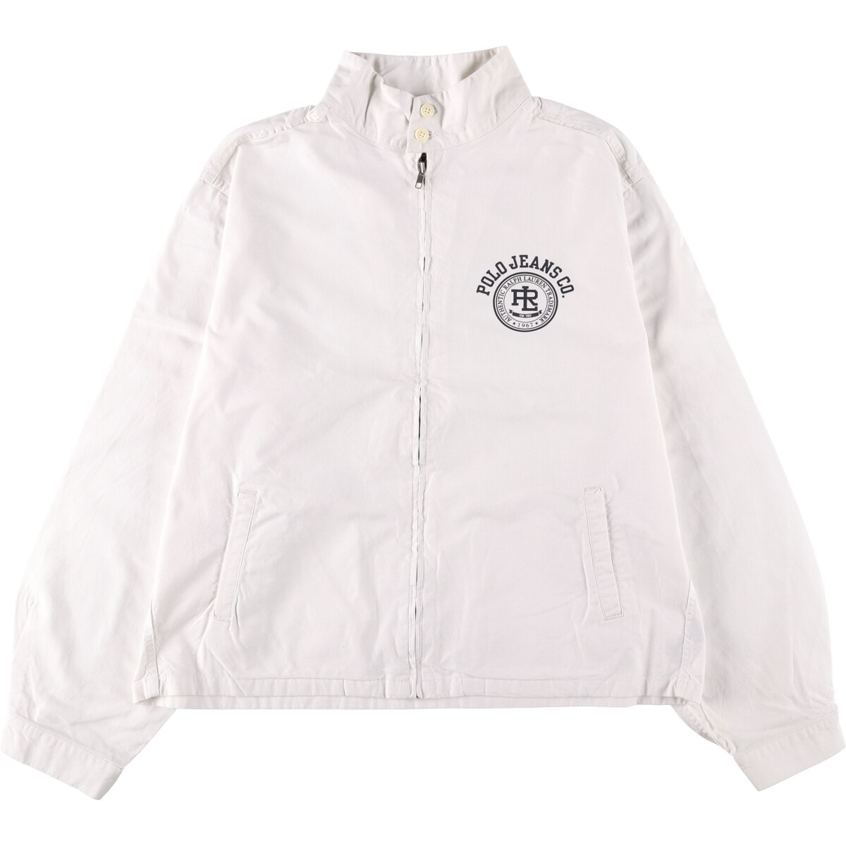 古着 00年代 ラルフローレン Ralph Lauren POLO JEANS COMPANY ハリントンジャケット スイングトップ メンズXL相当/eaa565490