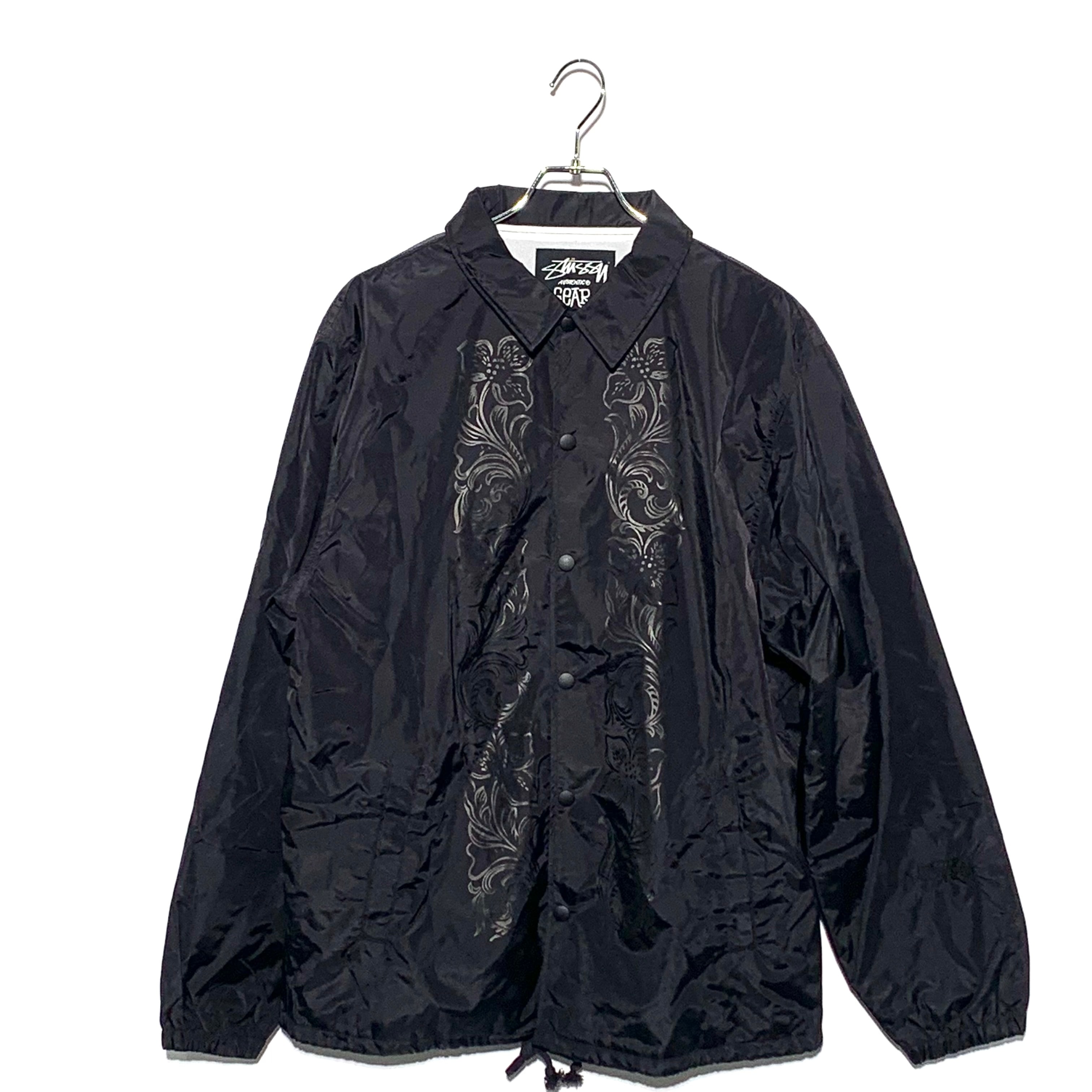 STUSSY NEXUS7 DAY OF SKULL Coach Jacket Black