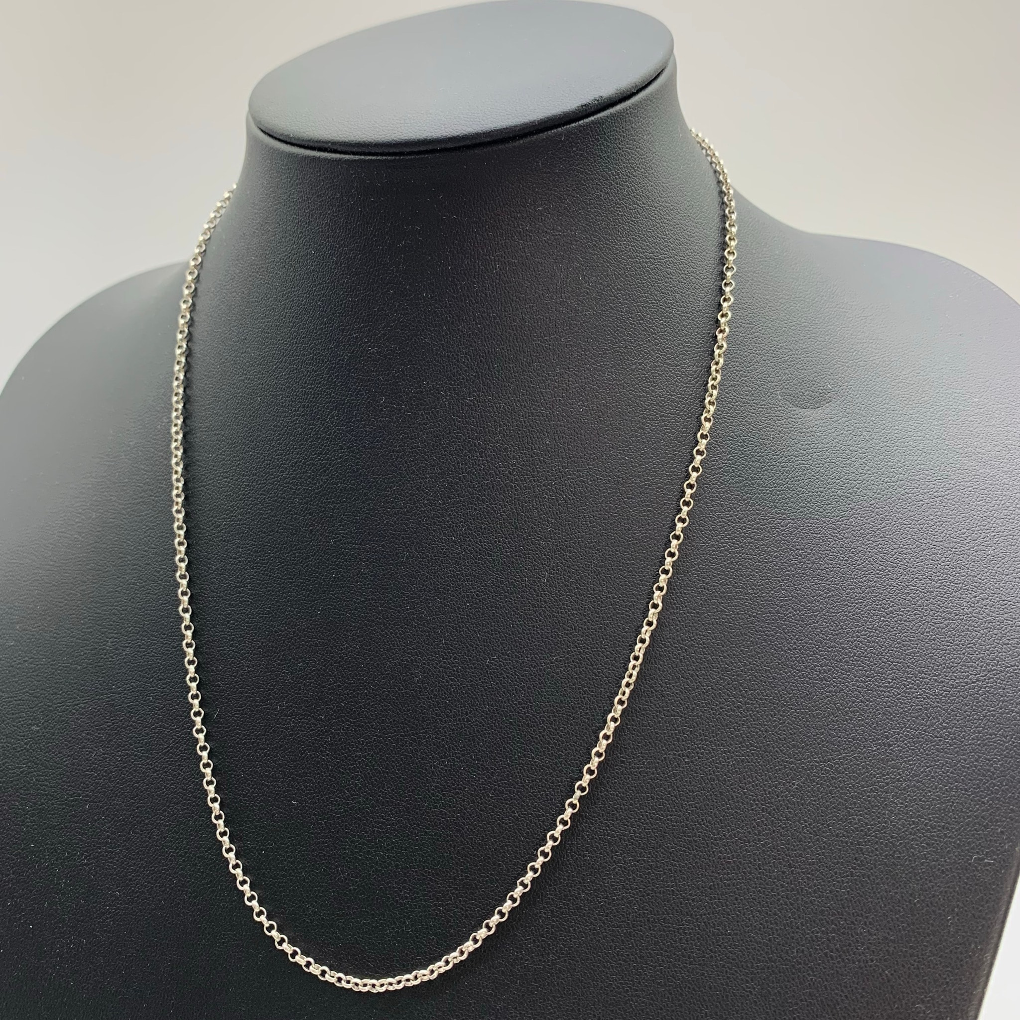 Chrome Hearts Roll Chain Necklace "Silver"