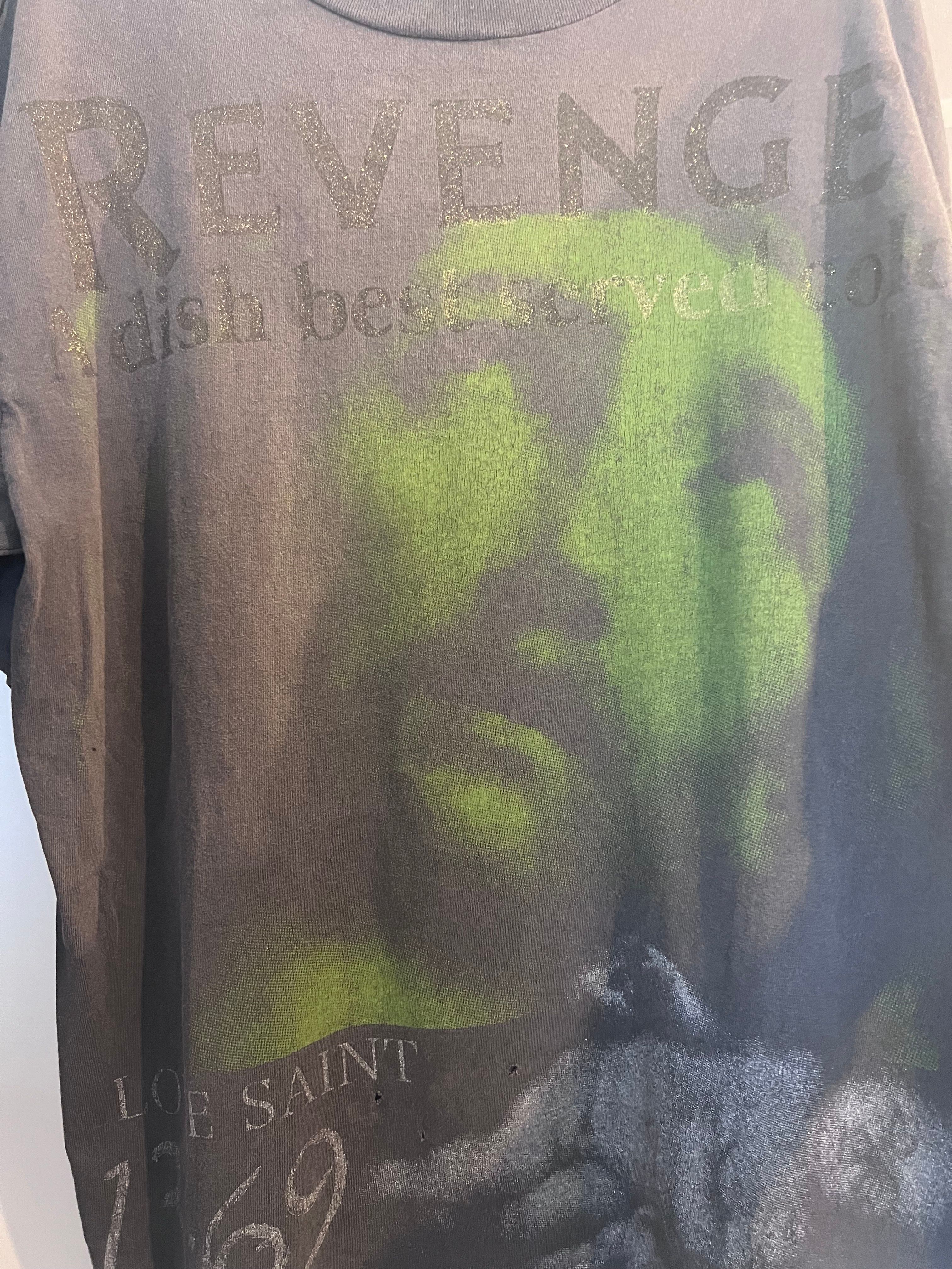 SAINT Mxxxxxx x BerBerJin BJ SS Tee/Revenge "Black"