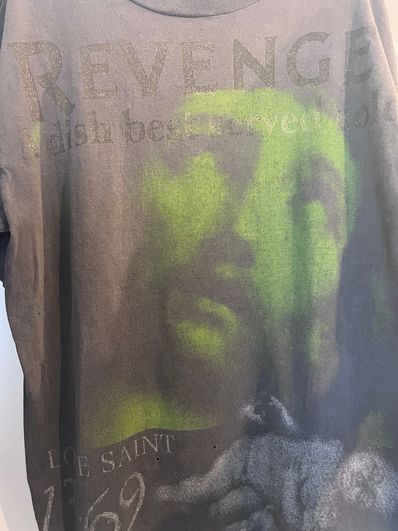 SAINT Mxxxxxx x BerBerJin BJ SS Tee/Revenge "Black"