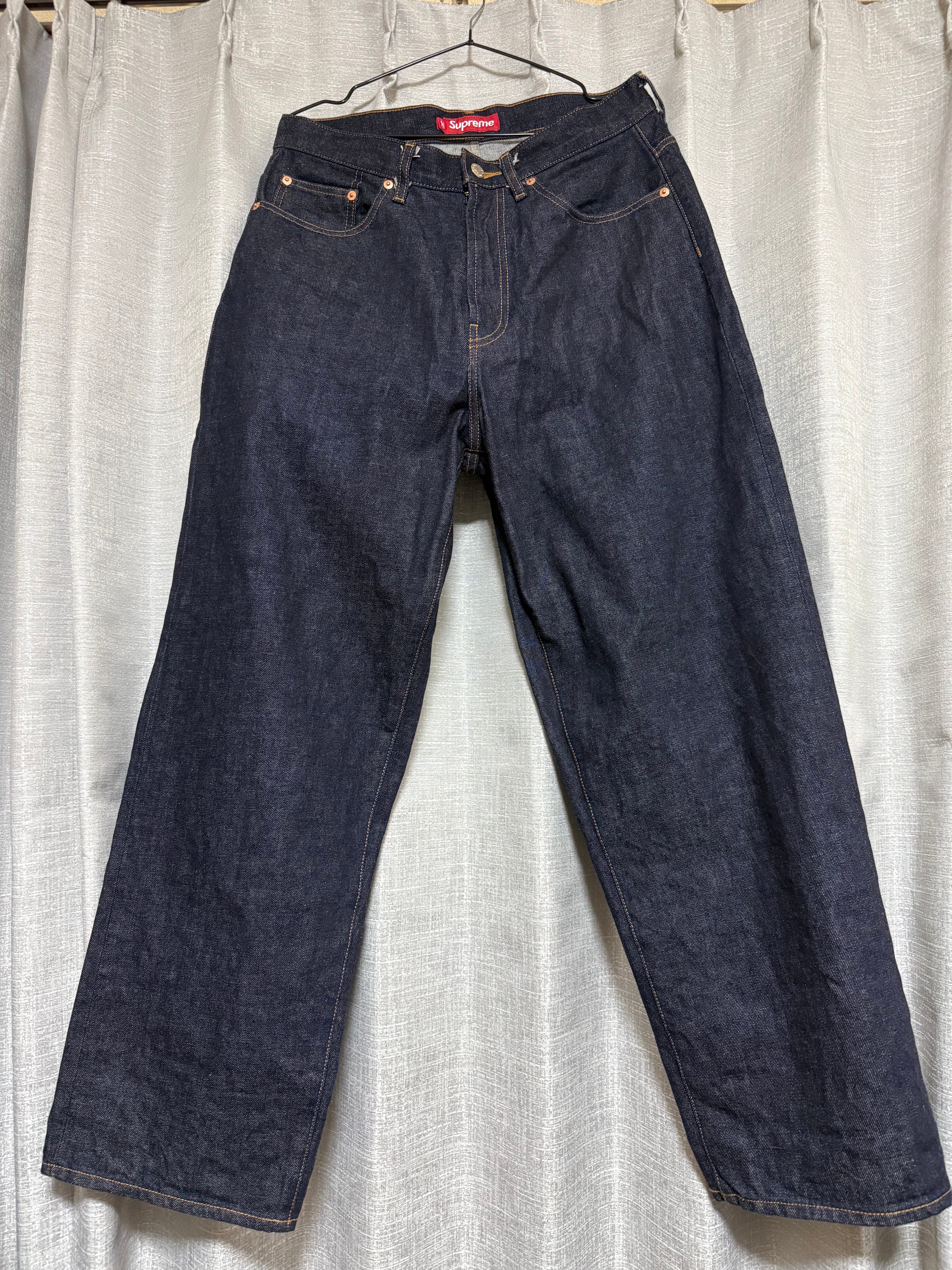 Supreme Baggy Selvedge Jean (26SS) "Rigid Indigo"