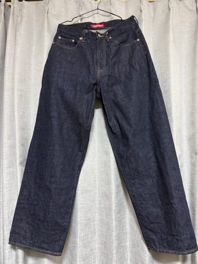 Supreme Baggy Selvedge Jean (26SS) "Rigid Indigo"